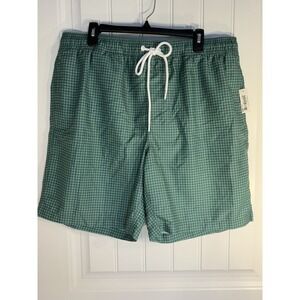 Amazon Essentials‎ Mens Drawstring Quick-Dry 9" Swim Trunk Green XL